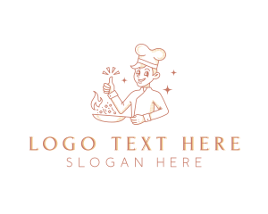 Restaurant - Cooking Chef Restaurant logo design