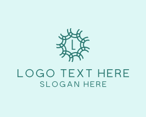 Dynamic - Abstract Chain Network logo design