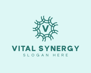 Synergy - Abstract Chain Network logo design