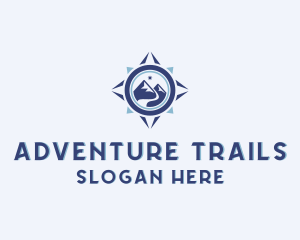 Travel Compass Adventure logo design