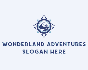 Travel Compass Adventure logo design