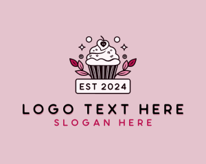 Cupcake Pastry Bakery Logo