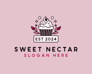 Cupcake Pastry Bakery logo design