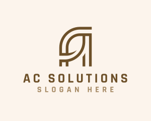 Startup Professional Letter A logo design