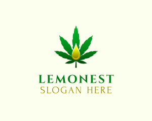 Extract - Marijuana Oil Extract logo design