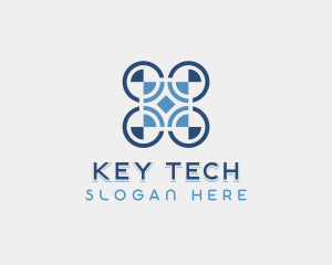 Tech Drone Surveillance logo design