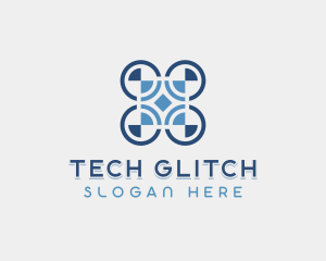 Tech Drone Surveillance logo design