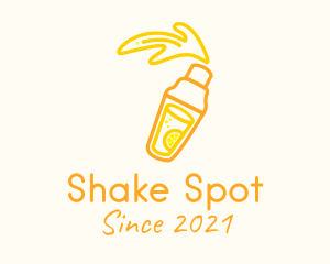 Shake - Lemon Drink Shake logo design