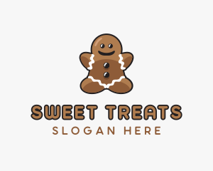 Cookies - Gingerbread Cookie Dessert logo design