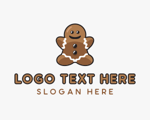 Gingerbread Cookie Dessert Logo