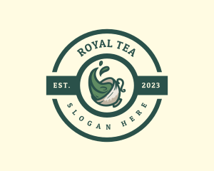 Tea Cup Beverage logo design