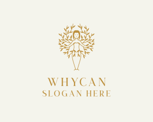 Skincare - Woman Yoga Wellness logo design
