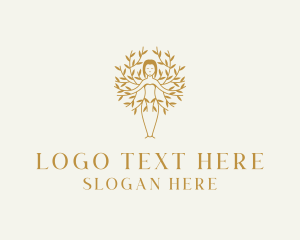 Skincare - Woman Yoga Wellness logo design