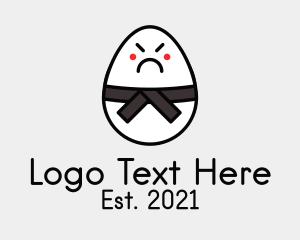 League - Sumo Wrestler Egg logo design