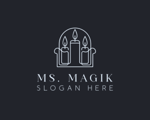 Candle Maker Decor Logo