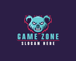 Angry Koala Gaming logo design