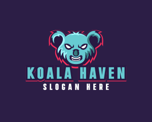 Angry Koala Gaming logo design