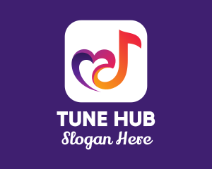 Music Lover Streaming App logo design