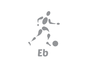 Football - Abstract Sport Soccer Player logo design