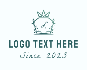 Eco Friendly - Royal Organic Crown logo design