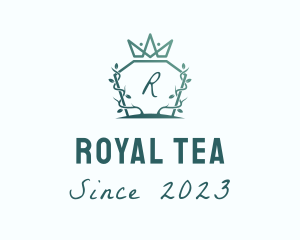 Royal Organic Crown logo design