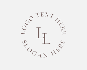 Makeup - Elegant Aesthetic Lifestyle logo design
