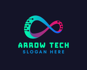 Tech Software Infinity logo design