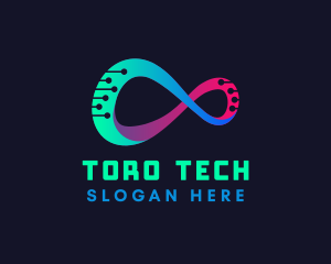 Tech Software Infinity logo design