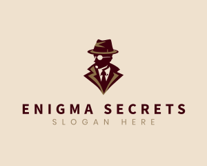 Gentleman Detective Agent logo design