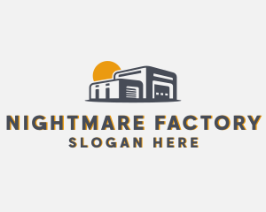 Warehouse Factory Storage logo design