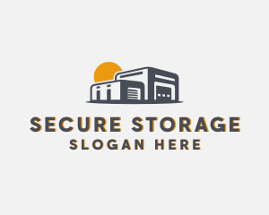 Storage - Warehouse Factory Storage logo design
