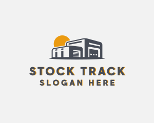 Inventory - Warehouse Factory Storage logo design
