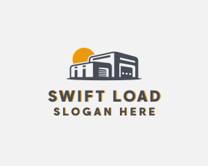 Warehouse Factory Storage logo design