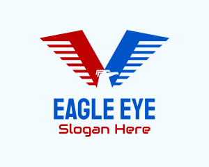 Eagle Airline Aviation  logo design