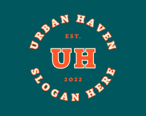 Urban Retro Varsity logo design