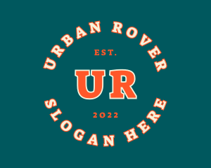 Urban Retro Varsity logo design