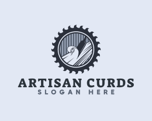 Chisel Sculpting Wood logo design