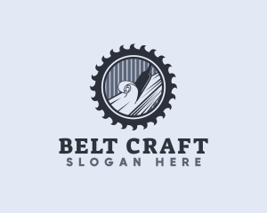 Chisel Sculpting Wood logo design