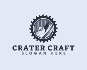 Chisel Sculpting Wood logo design