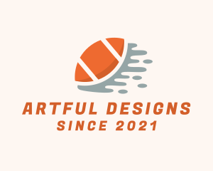 Fast American Football  logo design