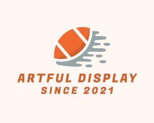 Fast American Football  logo design