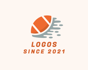 Fast American Football  logo design