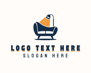 Couch - Sofa Furniture Upholstery logo design