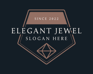 Elegant Diamond Gem logo design