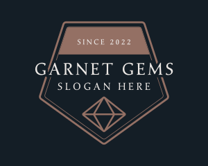 Elegant Diamond Gem logo design