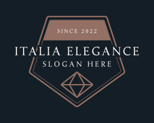 Elegant Diamond Gem logo design