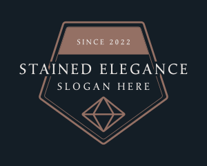 Elegant Diamond Gem logo design