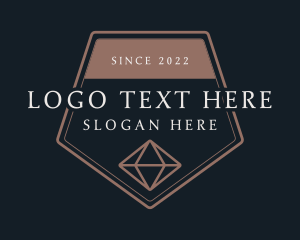 Jeweller - Elegant Diamond Gem logo design