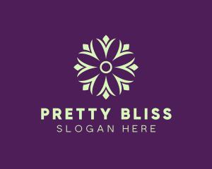 Pretty Floral Boutique logo design