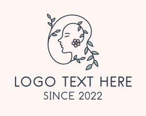 Thinking - Organic Mental Health Psychologist logo design